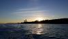 Coucher de soleil sur la rade de Brest